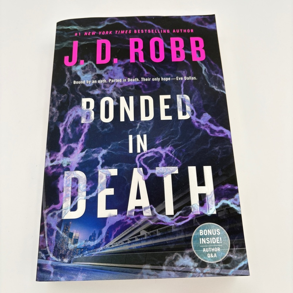 4 books for $16 - Bonded in Death by J.D. Robb